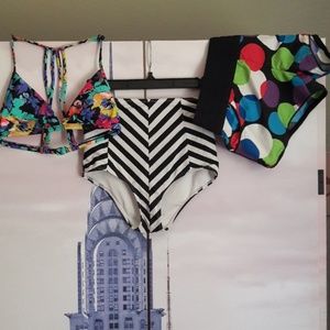 Forever 21 high waisted bikini bottom